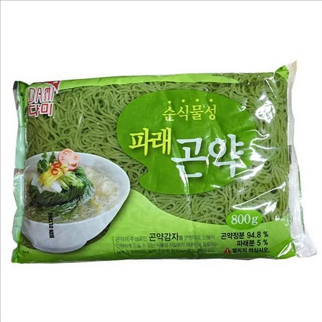 다미 저칼로리 파래 곤약 식물성 다이어트 곤약 짜장면 라면