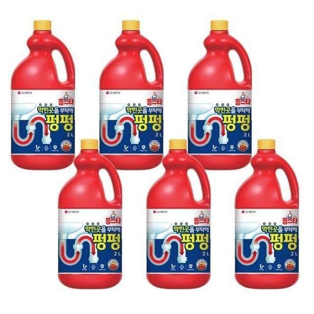 홈스타 막힌 곳을 부탁해 펑펑 2L x 6개