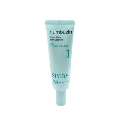 1번 청초 진정맑은 물막 선크림