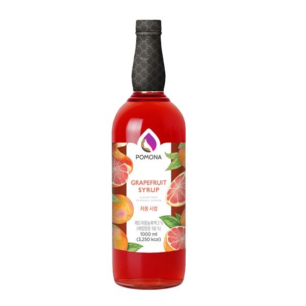 포모나 자몽 시럽 1000ml