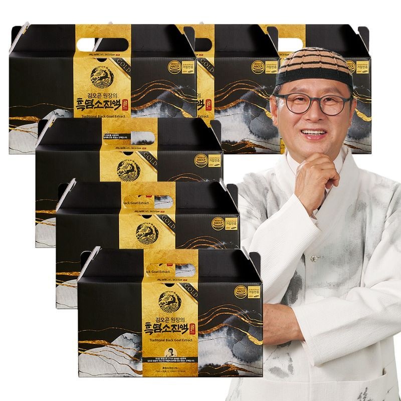 김오곤원장의 흑염소진액 골드(70mlX180포/6달분) 총 6박스