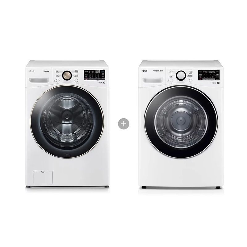 LG전자 ns LG 세탁건조세트 F24WDLP-9WW(F24WDLP+RH19WTWN)