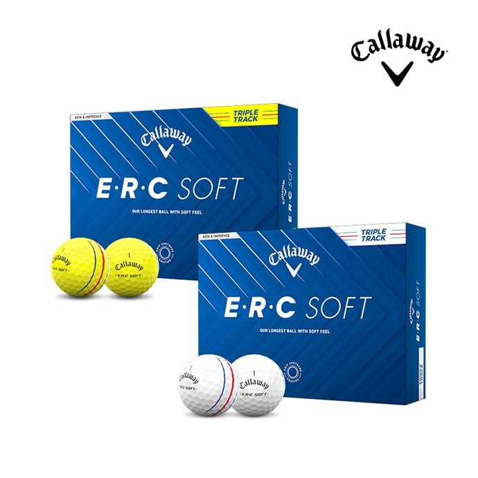 캘러웨이 ERC SOFT 트리플트랙 골프볼 3피스