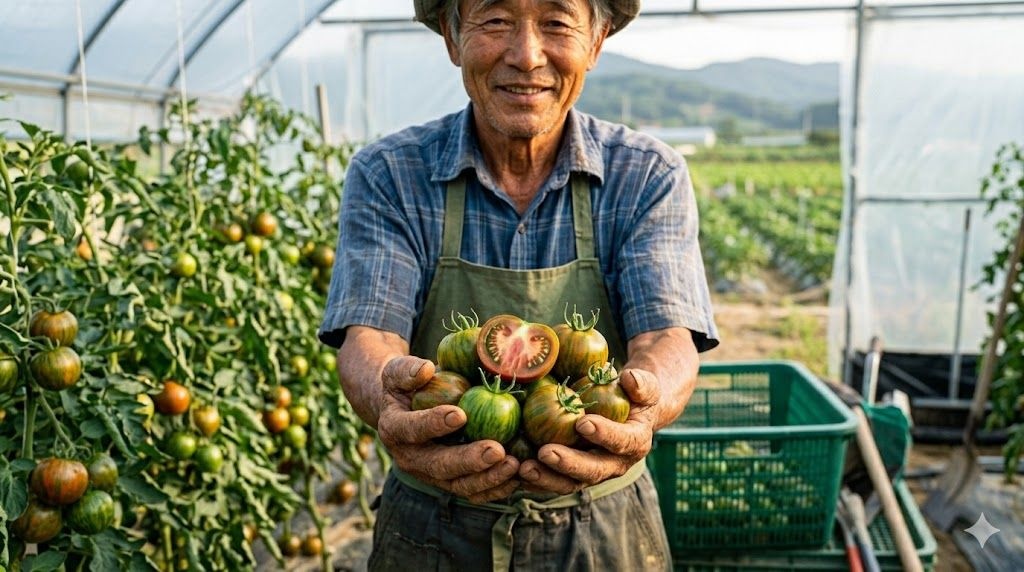 정품인증 대저 짭짤이 토마토 (2S~S) 2.5kg 1개