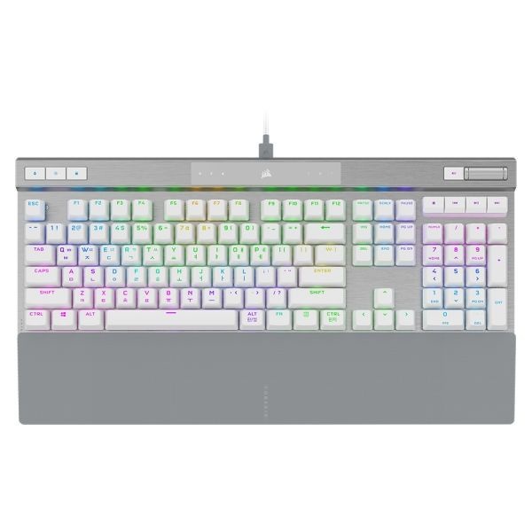 커세어 CORSAIR K70 RGB PRO OPX 게이밍 기계식 키보드 (화이트)