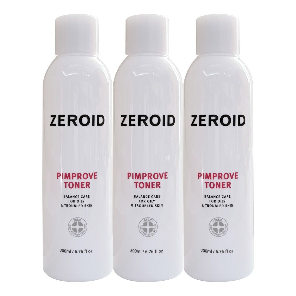 제로이드 핌프로브 토너 200ml 3개 / 써클
