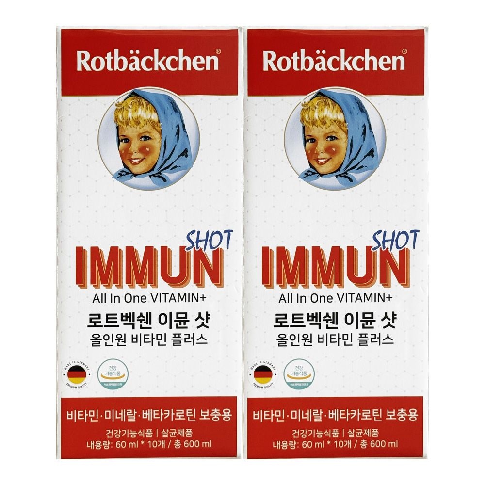 로트벡쉔 이뮨 샷 올인원 비타민 플러스 60ml x 10개입 2개 / 써클