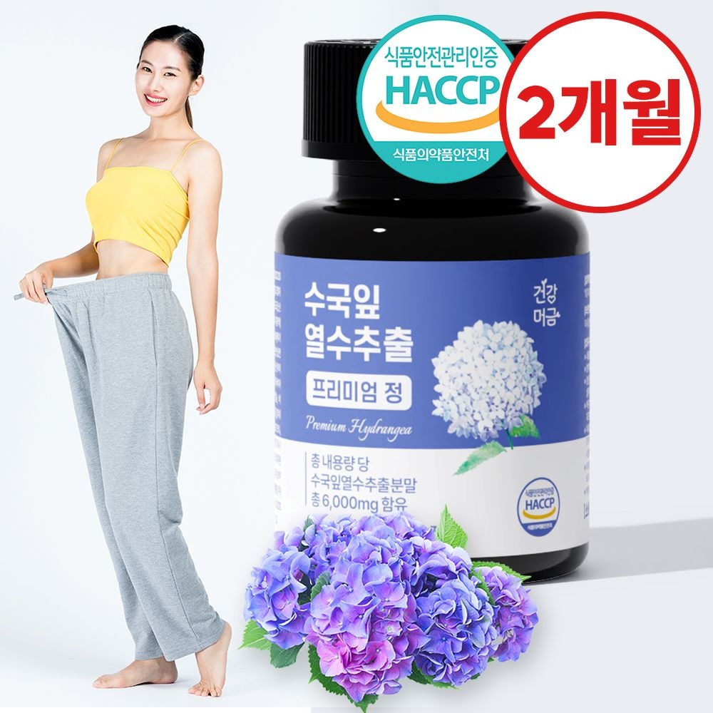 건강머금 수국잎 열수 추출물 수국 국내산 프리미엄 정