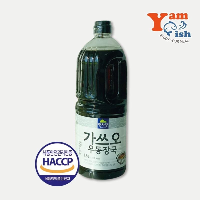면사랑 가쓰오 우동장국 1.8L x 6개