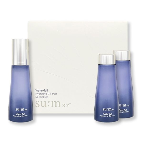 숨37 워터풀 하이드레이팅 젤 미스트 증량세트 60ml x 3ea