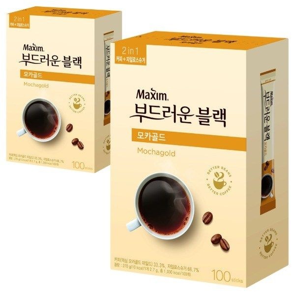 동서식품 맥심 모카골드 부드러운 블랙 100T