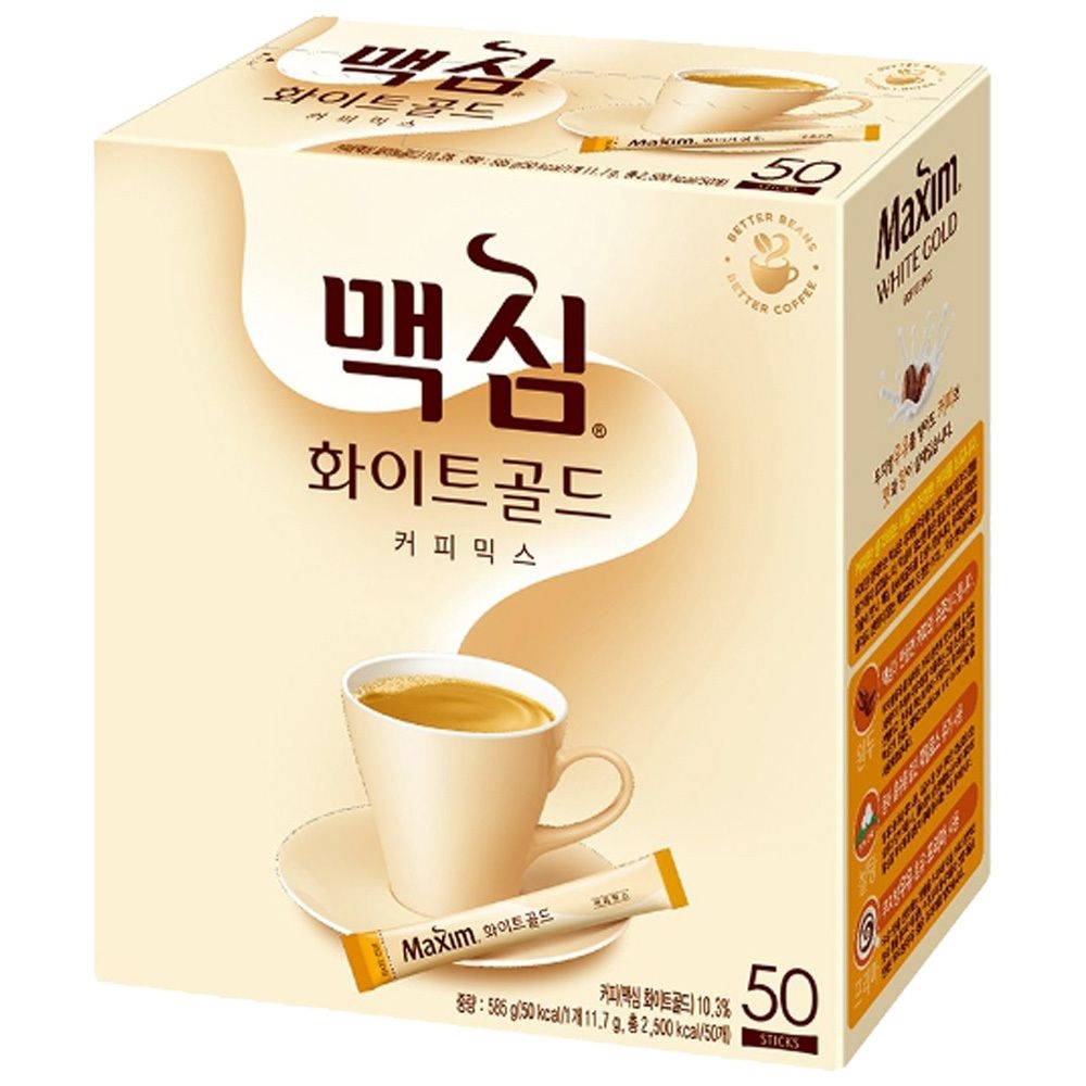 동서식품 맥심 화이트골드 커피믹스 50T