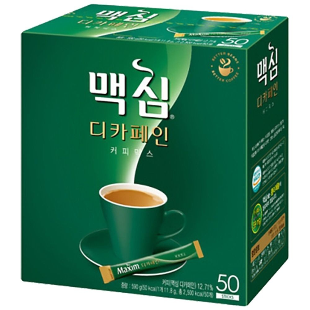 동서식품 맥심 디카페인 커피믹스 50T