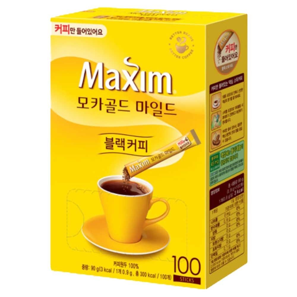 동서식품 맥심 모카골드 블랙커피 커피만 100T