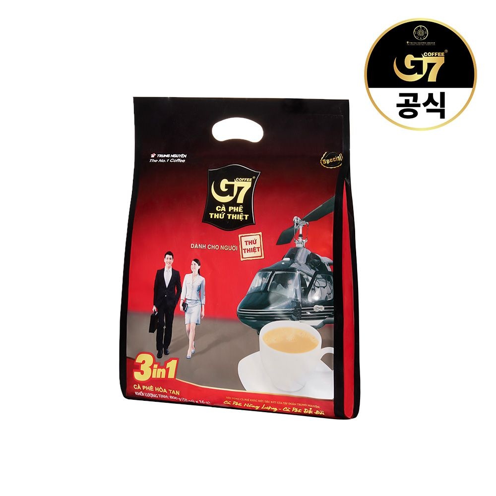 G7 커피 G7 베트남 커피믹스 3in1 16g 50개입 베트남PKG 내수용
