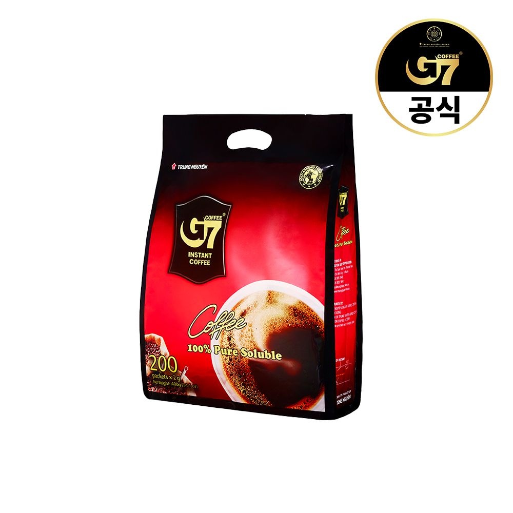  G7 베트남 블랙커피 2g 200개입