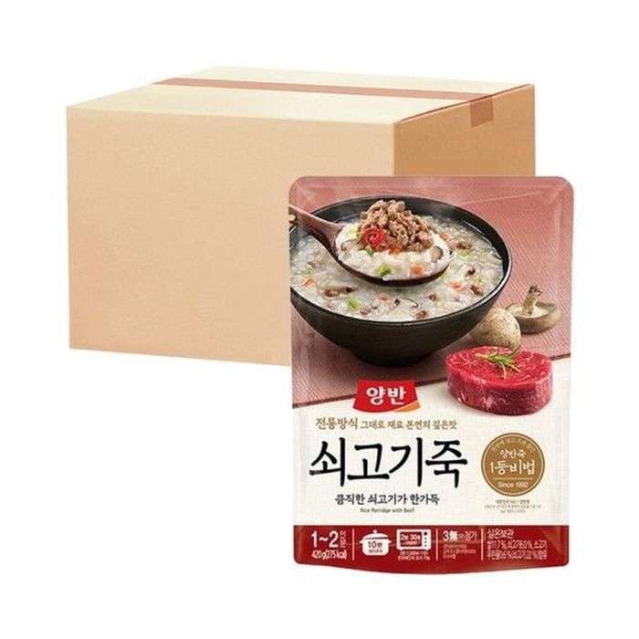 동원 양반 쇠고기죽 420g x 24개