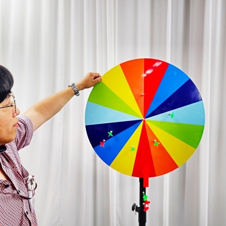 [주식회사 제이엘(JL)]풍선대통령 다트 룰렛 회전판 60cm 원판돌리기 돌림판 돌림판게임 룰렛게임
