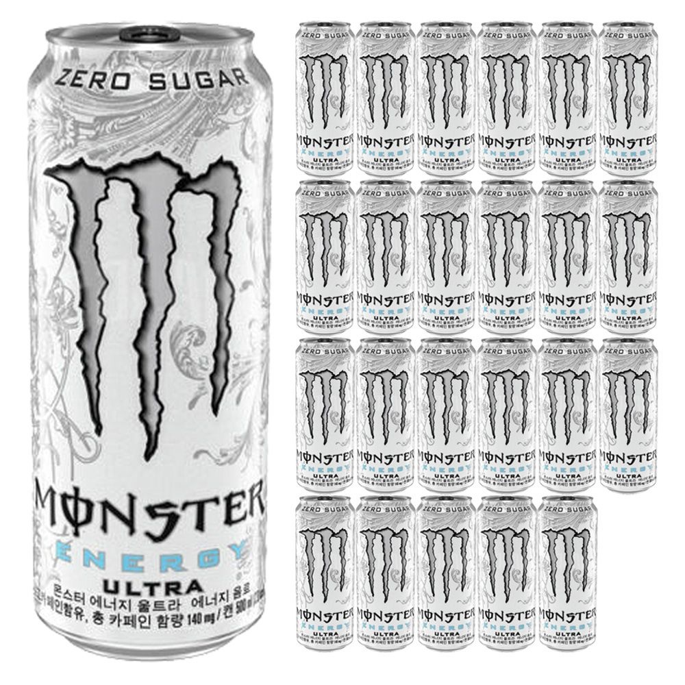 코카콜라 몬스터 에너지 울트라 제로슈거 500ml x 24캔