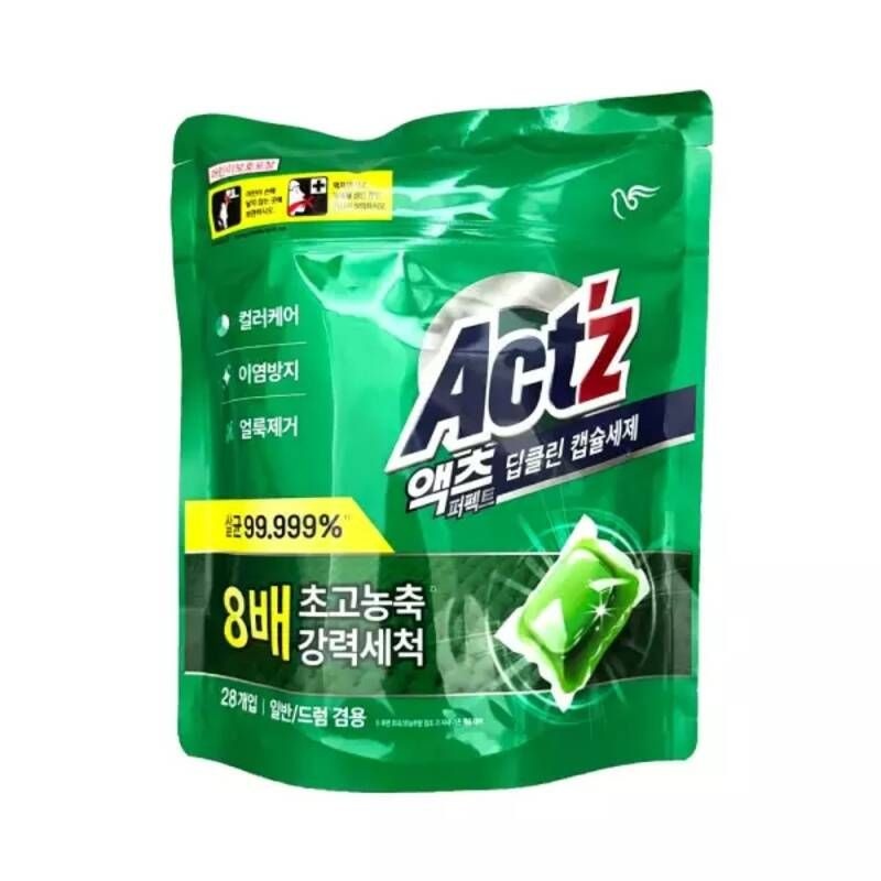 테온셀 액츠 퍼펙트 캡슐세제 딥클린 28개입 x 4개
