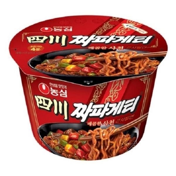 농심 사천짜파게티 큰사발 115gx12컵 (set)
