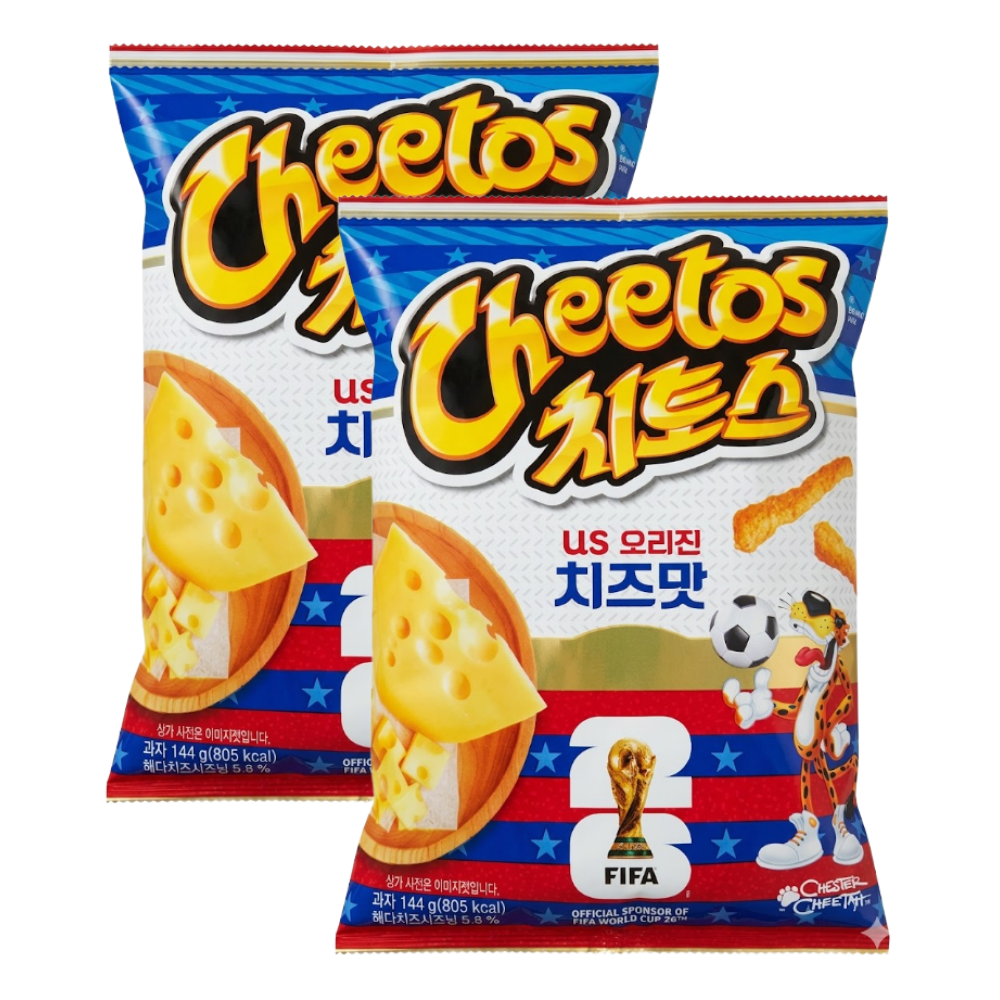 롯데 롯데리아 롯데 치토스 US 오리진 치즈 144g x 2개