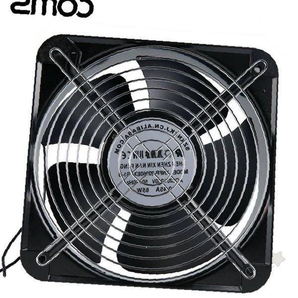 사각 그릴형 환기팬 200mm 벽부착 산업용 공기배출 먼지차단 냉각장치