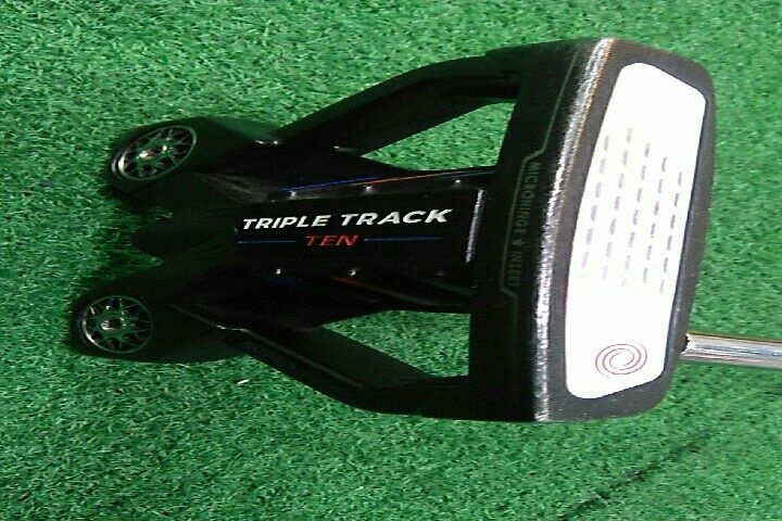[중고] 캘러웨이 퍼터 오딧세이 TRIPLE TRACK TEN R강도 33인치 커버x