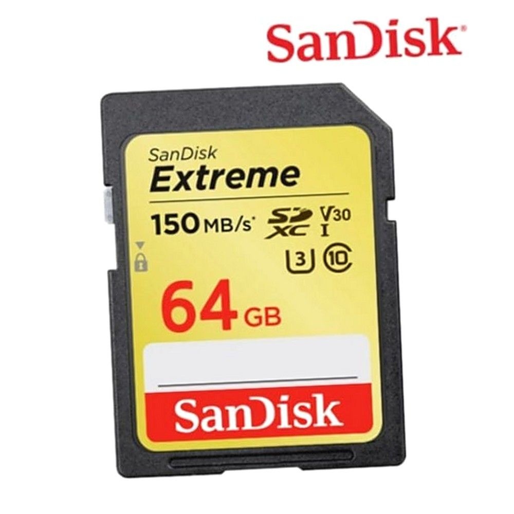 샌디스크 SD카드 메모리카드 고성능 카메라 블랙박스 드론 64G