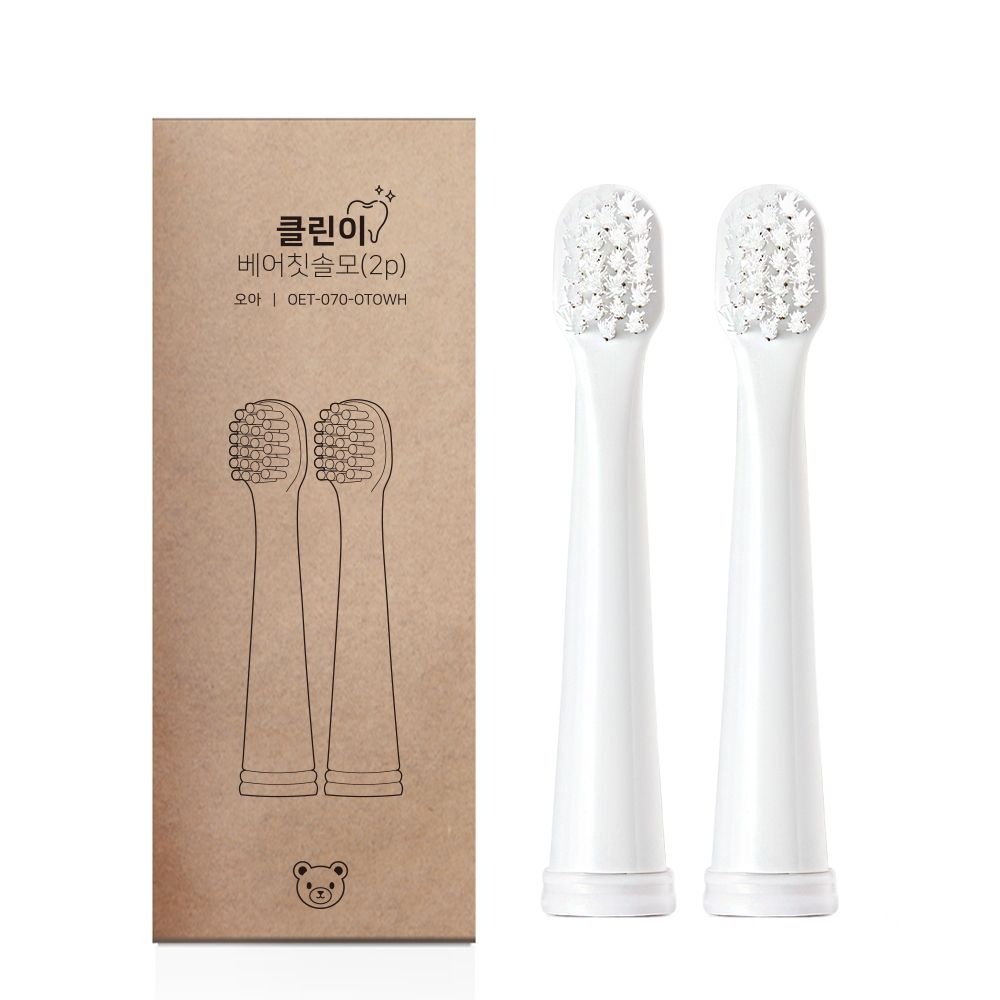 오아 클린이베어 & 핑크퐁 호환 리필 칫솔모 2P