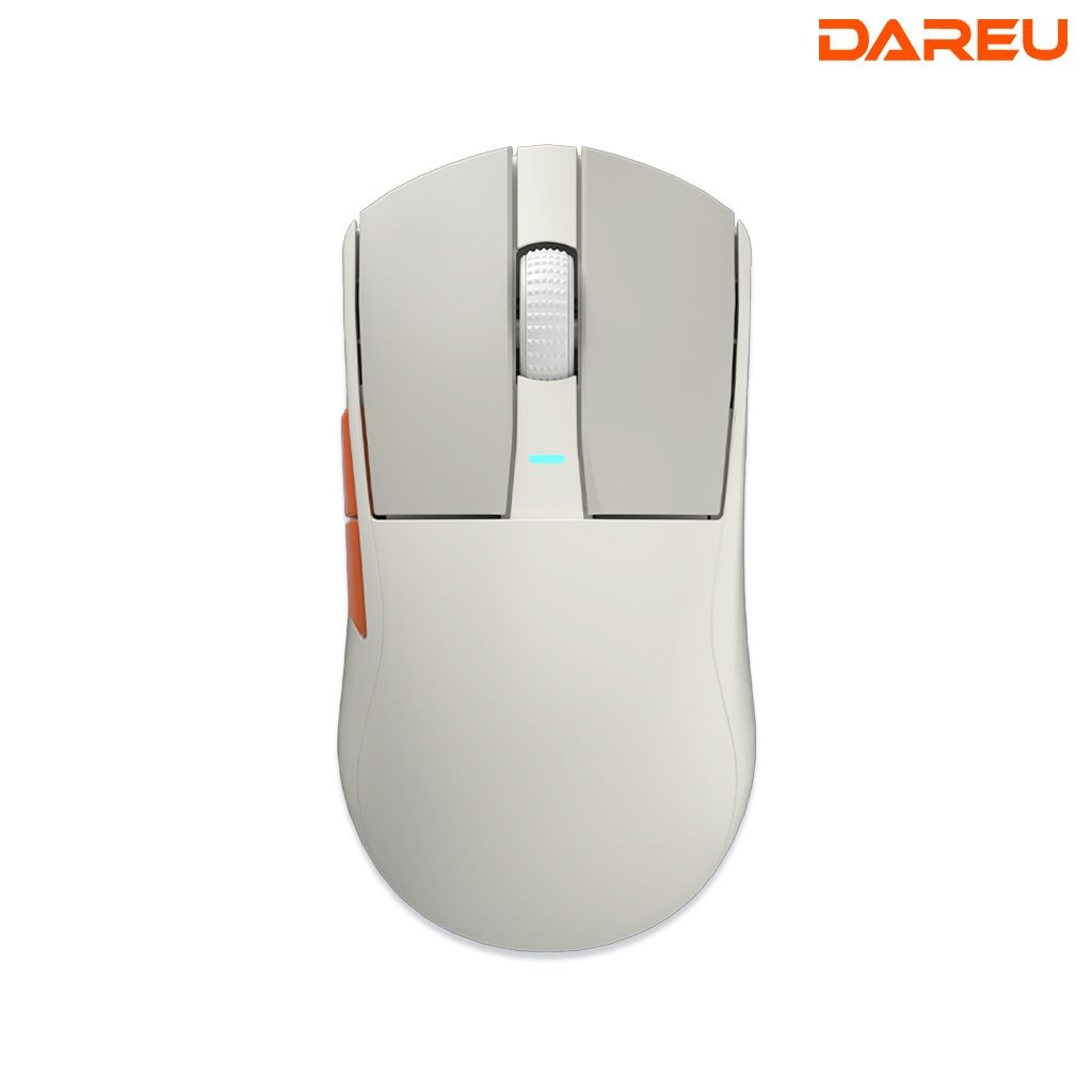 다얼유 A950G 1K 초경량 유 무선 게이밍 마우스 레트로베이지