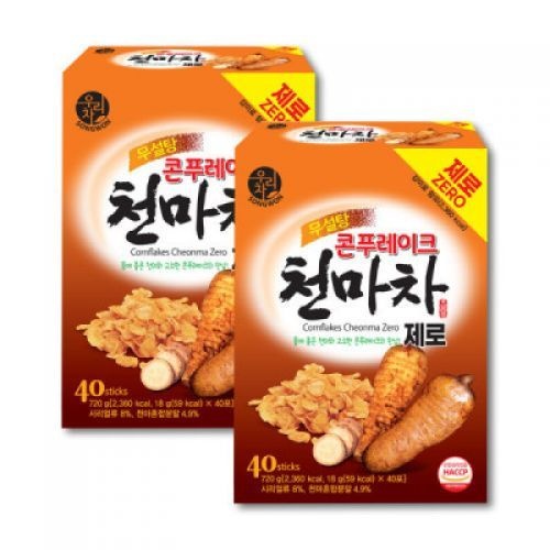 송원 우리차 콘푸레이크천마차 제로 40Tx2개