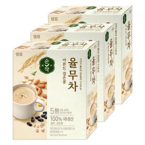 순작 아몬드 검은콩 율무차 10T 3개