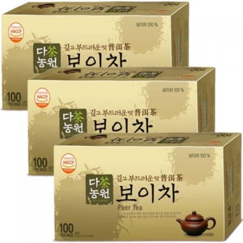 다농원 보이차 100Tx3개