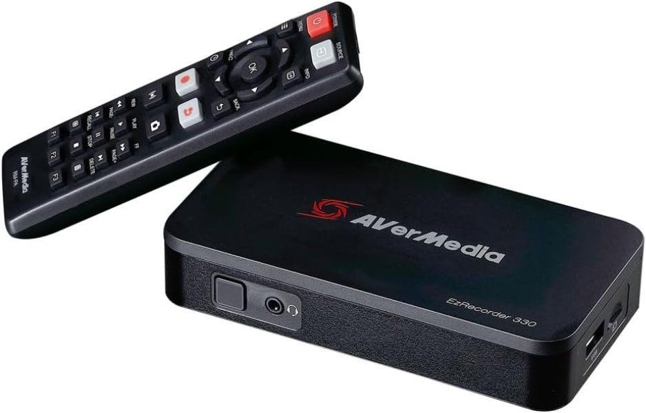 [해외] AVerMedia EZRecorder 330G 4K 패스스루 및 1080p60 비디오 녹화  HDMI 캡처 기능 ER330G