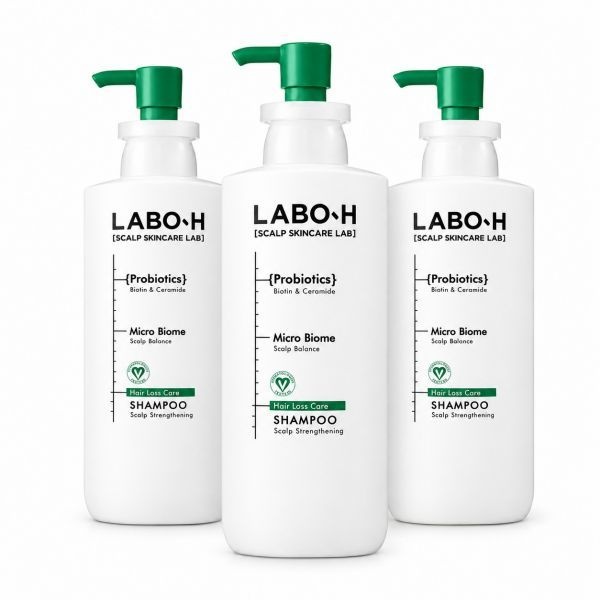 라보에이치 탈모증상완화 두피강화샴푸 (400ml+리필400ml+112ml)