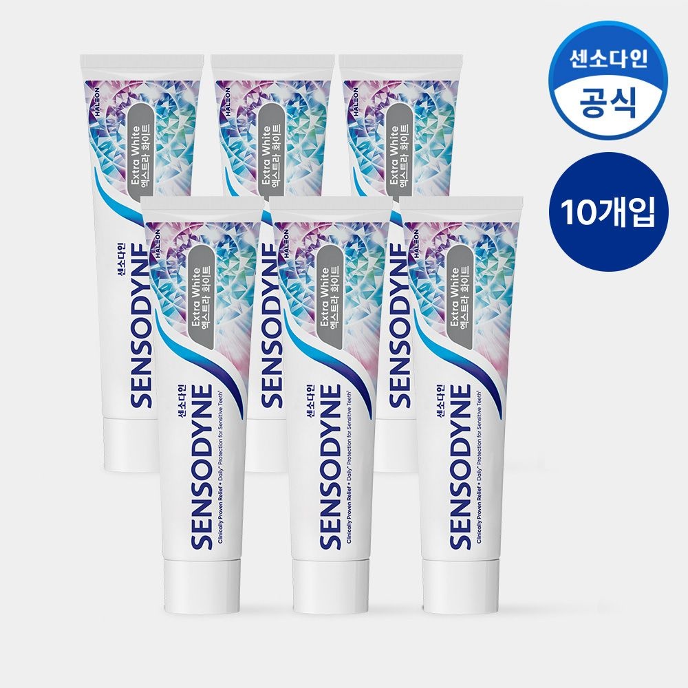 센소다인 엑스트라 화이트 민감성 치약 120g x10개