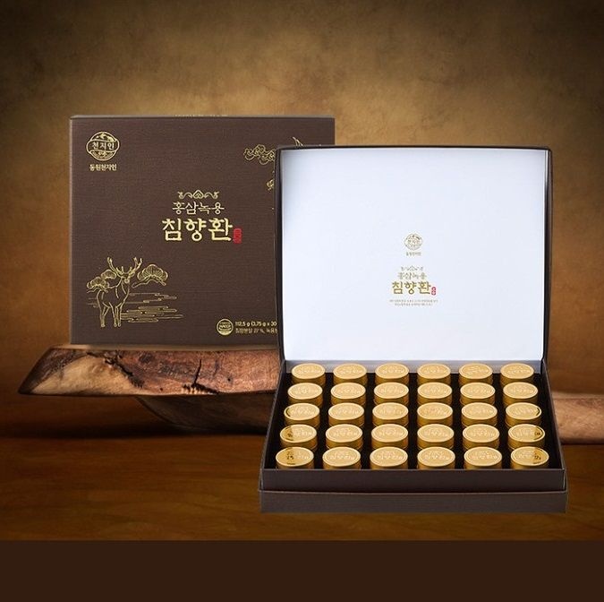 [롯데백화점] 천지인 [동원천지인] 홍삼녹용 침향환 (30환*2박스) LE1220697057