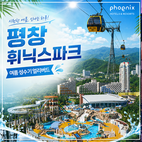 [롯데온] 평창 휘닉스파크 더블 액티비티 2인 패키지