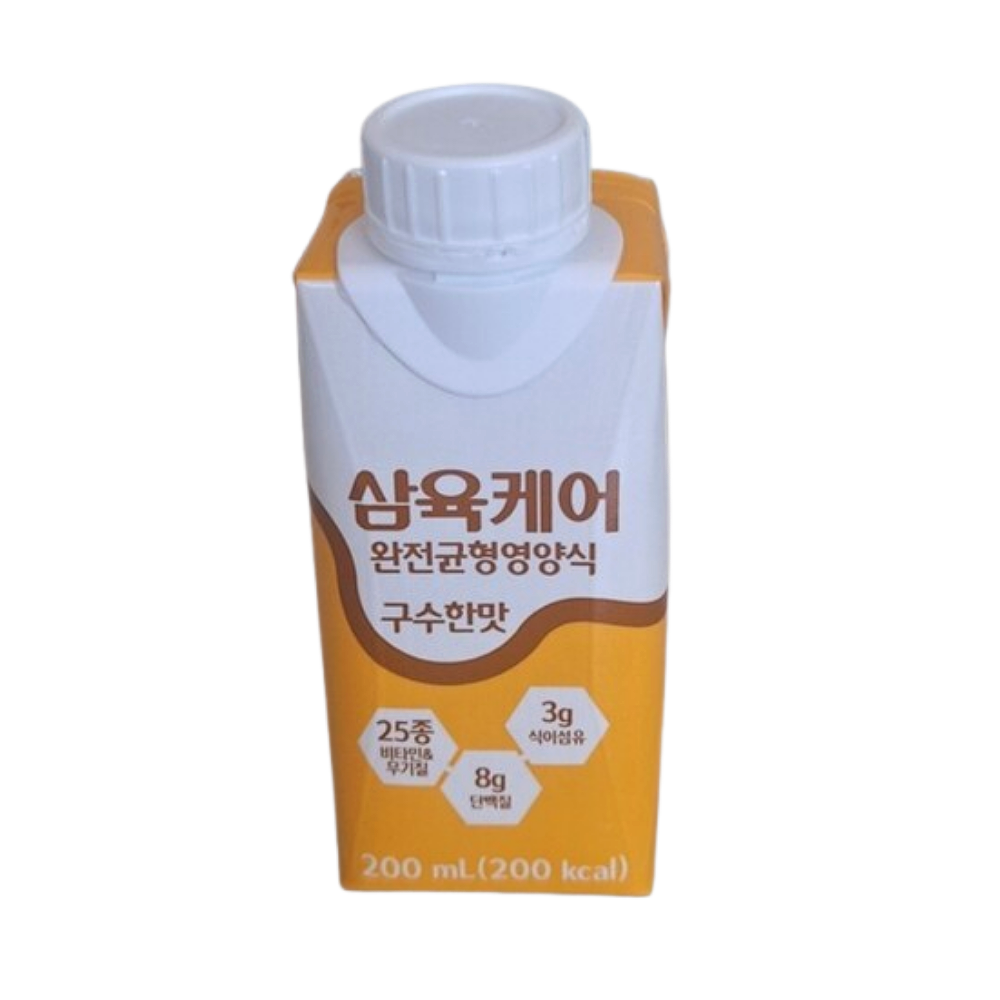 삼육케어 완전균형 영양식 구수한맛 200ml 24개