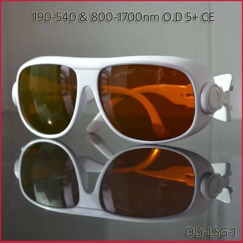 [해외] 190-540nm800-1700nm 266nm405-450nm 532 808 980 1064 1610nm 레이저용 레이저 안전 안경OD 5 CE