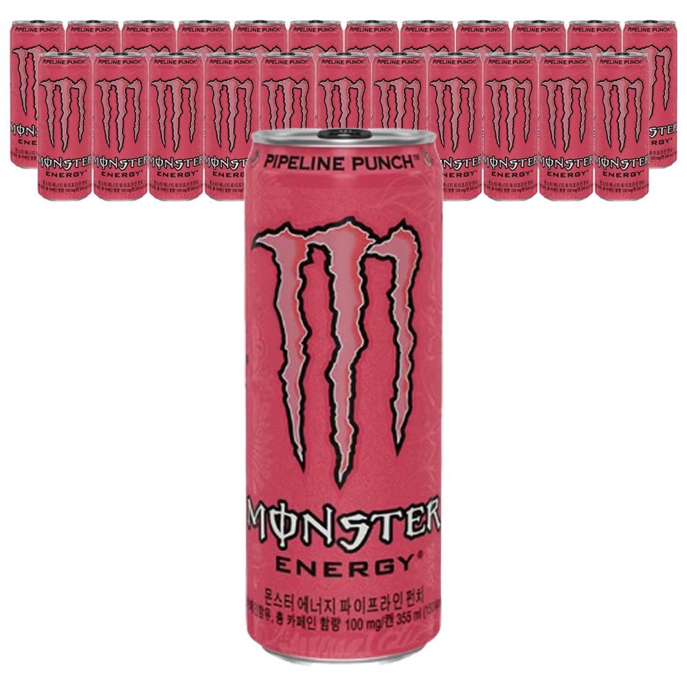코카콜라 몬스터 에너지 파이프라인펀치 355ml x 24캔