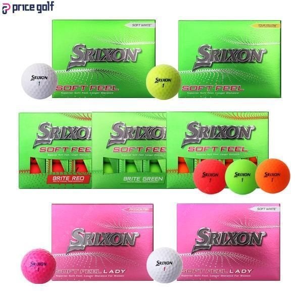 [SRIXON]스릭슨 [스릭슨] [던롭코리아 공식인증업체] 2023  소프트필 7종 골프공 2피스 (Soft Feel)..