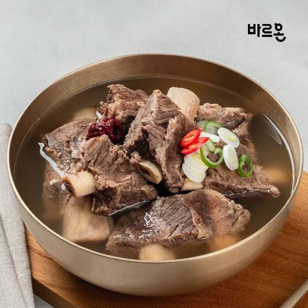 [롯데온] 바르온 도가니탕 500g x 5팩 (9,790원/무료)