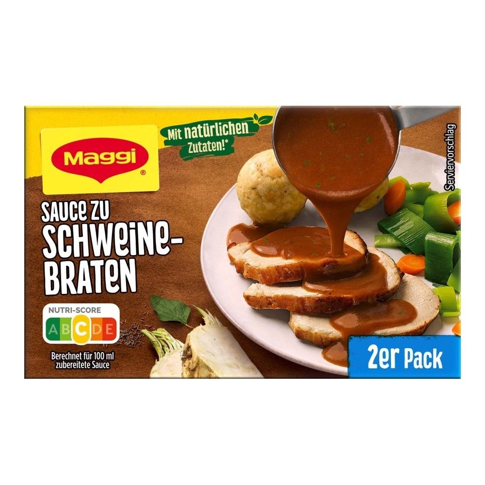 Maggi GmbH [해외] 독일 Maggi 슈바인 브라텐용 소스 2팩 x for 250ml