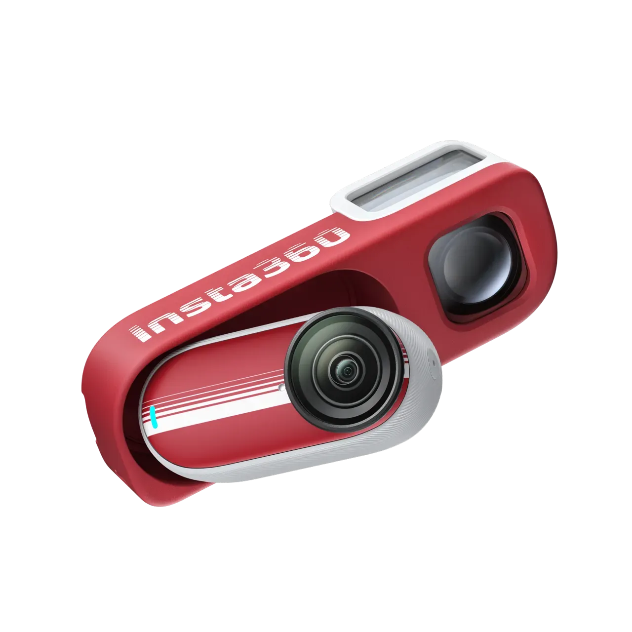 인스타360 GO 3S 클래식 레드, 128GB 레트로 번들