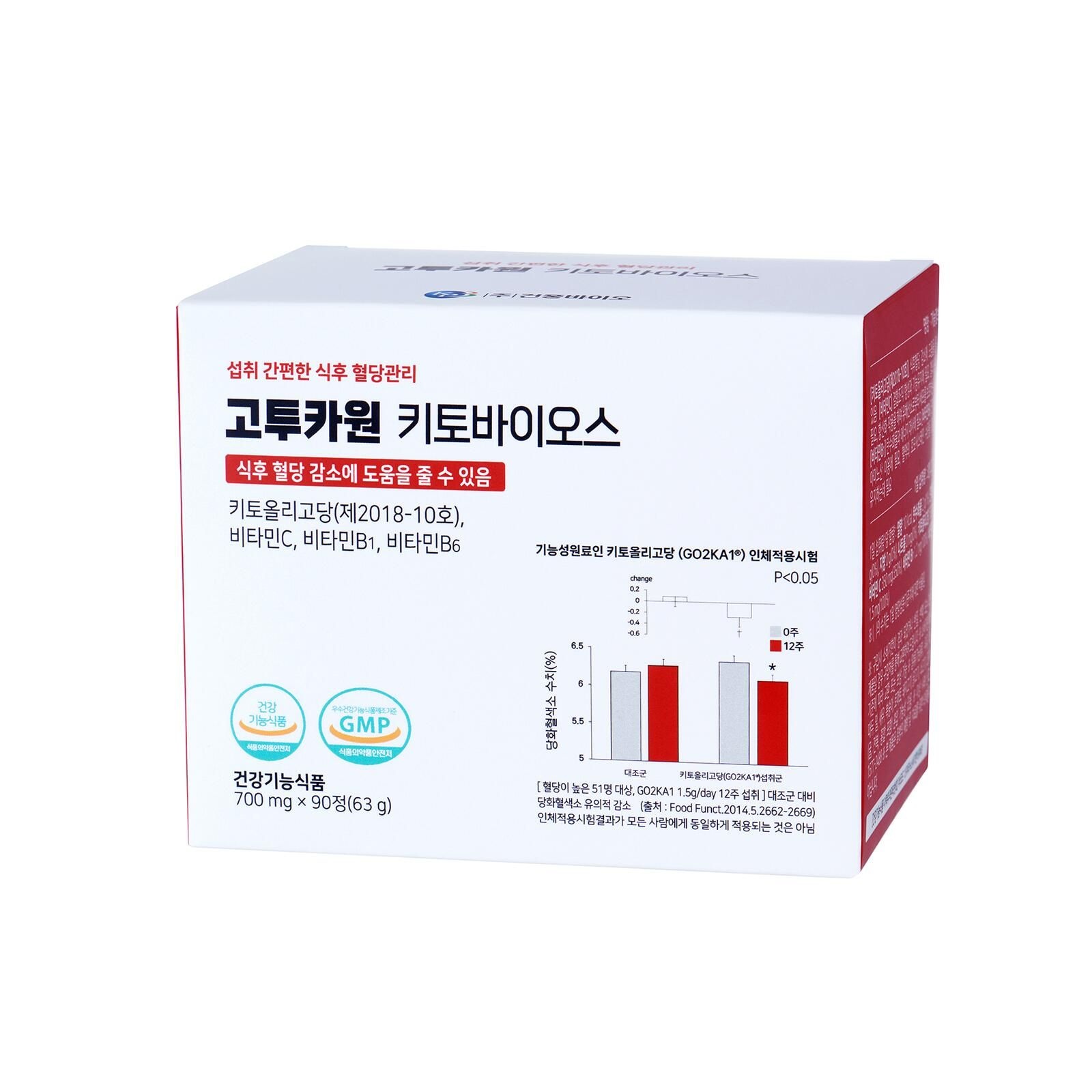 (현대홈쇼핑) [혈당관리] 고투카원 키토올리고당 1개월 (1박스)