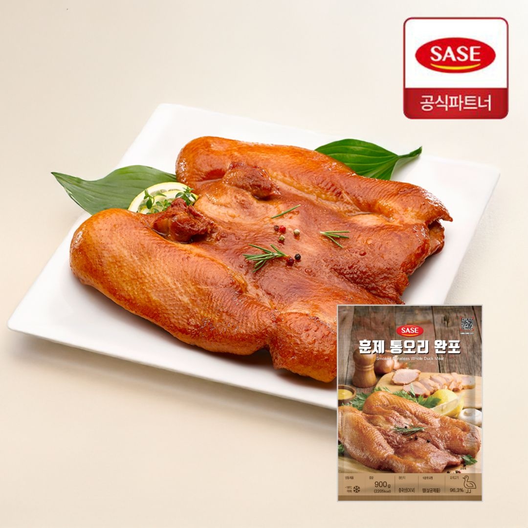 사세 훈제 통오리 완포 900g