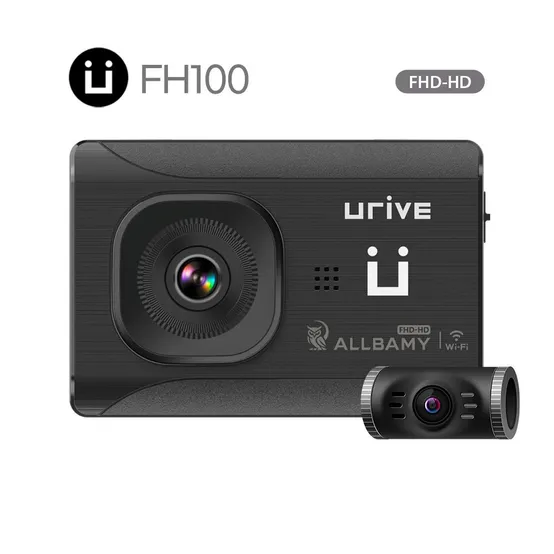 유라이브 Allbamy FH100 블랙박스 FHD 2채널 32G