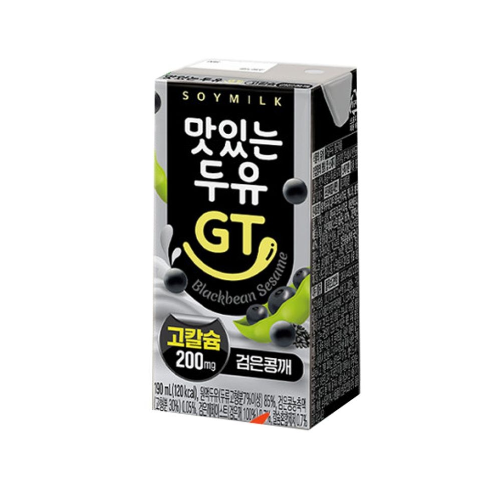 남양 맛있는두유 GT 고칼슘 검은콩깨칼슘 190mlX24개